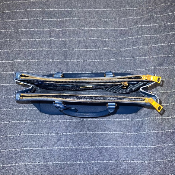 🔵 Large PRADA Galleria Saffiano leather bag - Picture 6 of 14